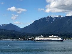 02A Cruise Ship Departs Vancouver Bound For Ketchikan Alaska